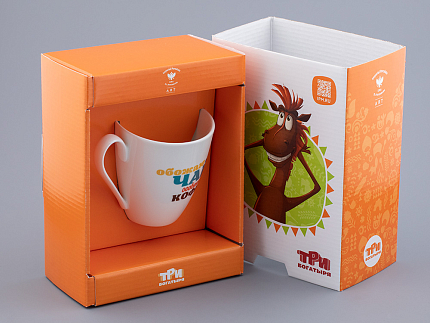 Подарочный набор форма Вариации рисунок Обожаю чай арт. 81.32144.00.1