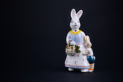 Скульптура Зайчиха-мама, арт 62.21238.00.1