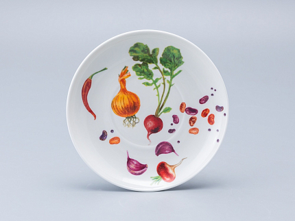 Бокал с блюдцем форма Ленинградский рисунок Мамина дача, арт. 81.34398.00.1