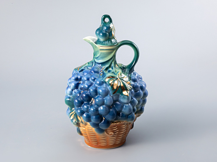 Графин Виноград в корзине (синий) 1160 мл арт. 80.88708.00.1, 