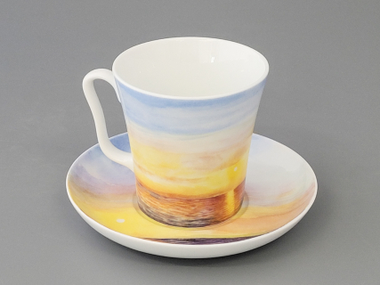 Бокал с блюдцем форма Ленинградский рисунок Барк арт. 81.27471.00.1, 