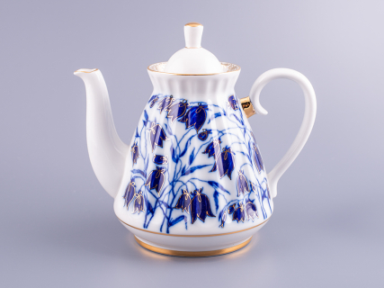 Чайник заварочный Лучистая Колокольчики 750 мл арт. 80.01726.00.1, 