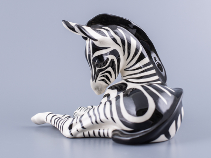 Скульптура Зебра больщой размер арт. 82.02814.00.1, 