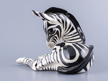 Скульптура Зебра больщой размер арт. 82.02814.00.1