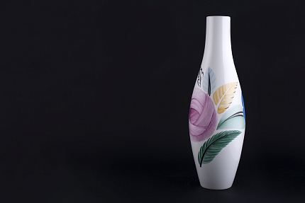 Ваза Синий Сад на форме Высокая, арт 60.13530.00.1