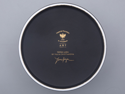 Шкатулка в подарочной упаковке, форма Идиллия, рисунок Тотем. Лев арт. 81.31592.00.1, 