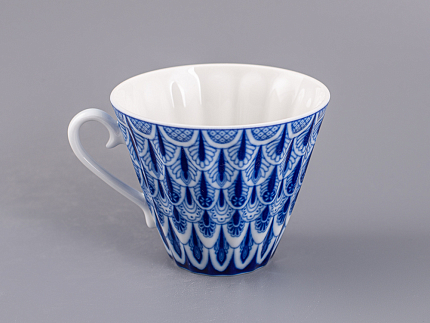 Чашка с блюдцем чайная форма Лучистая рисунок Ажур, арт. 81.28662.00.1