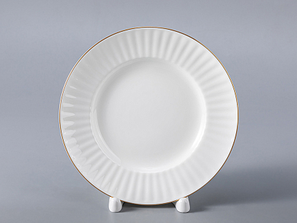 Сервиз чайный форма Волна рисунок Золотой кантик, 6 персон 20 предметов арт. 81.20892.00.1