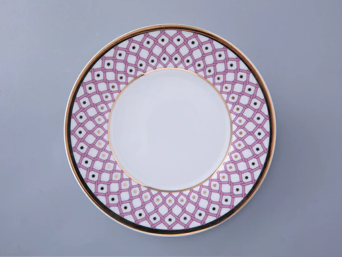 Чашка с блюдцем 250 мл форма Идиллия рисунок Коралл 2 арт. 81.31118.00.1, 