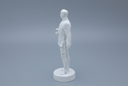 Скульптура Маршал Говоров Л.А., в подарочной упаковке, Белый бисквит, арт. 81.34246.00.1