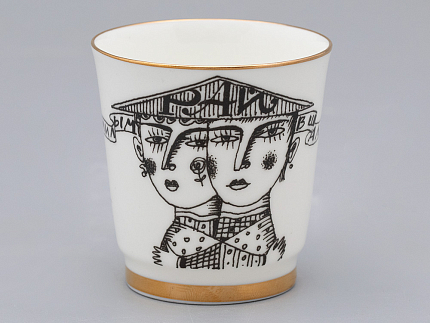 Подарочный набор стопок форма Сувенирная 1, рисунок Русская культура, арт. 81.31748.00.1