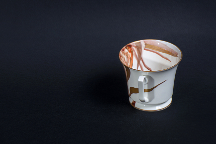 Чашка с блюдцем чайная. форма Юлия. рисунок Татьянин день арт. 40.03547.00.1