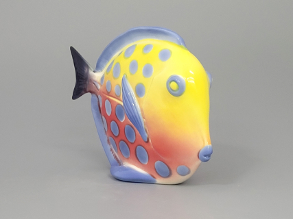 Скульптура форма Рыба-диск рисунок Пятнистая арт. 82.98089.00.1, 