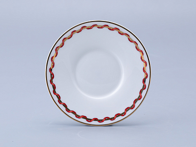 Чашка с блюдцем кофейная 115 мл, форма Идиллия, рисунок Календа, арт 81.34480.00.1