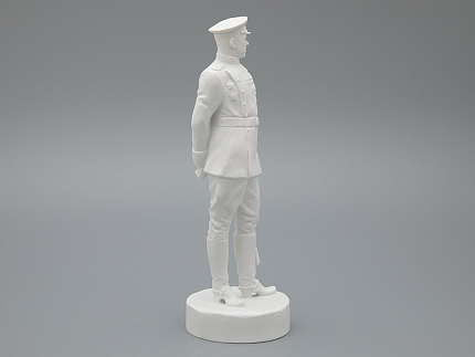 Скульптура Маршал Рокоссовский К.К., в подарочной упаковке, Белый бисквит, арт. 81.33455.00.1