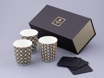 Подарочный набор стаканов форма Цилиндрический, рисунок Elegant Prizma, арт. 81.31736.00.1, 