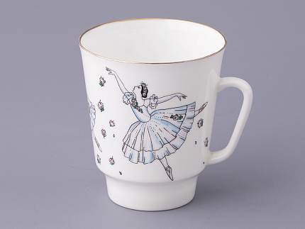 Трехпредметный комплект 165 мл форма Майская рисунок Балет Жизель, арт. 81.17154.00.1