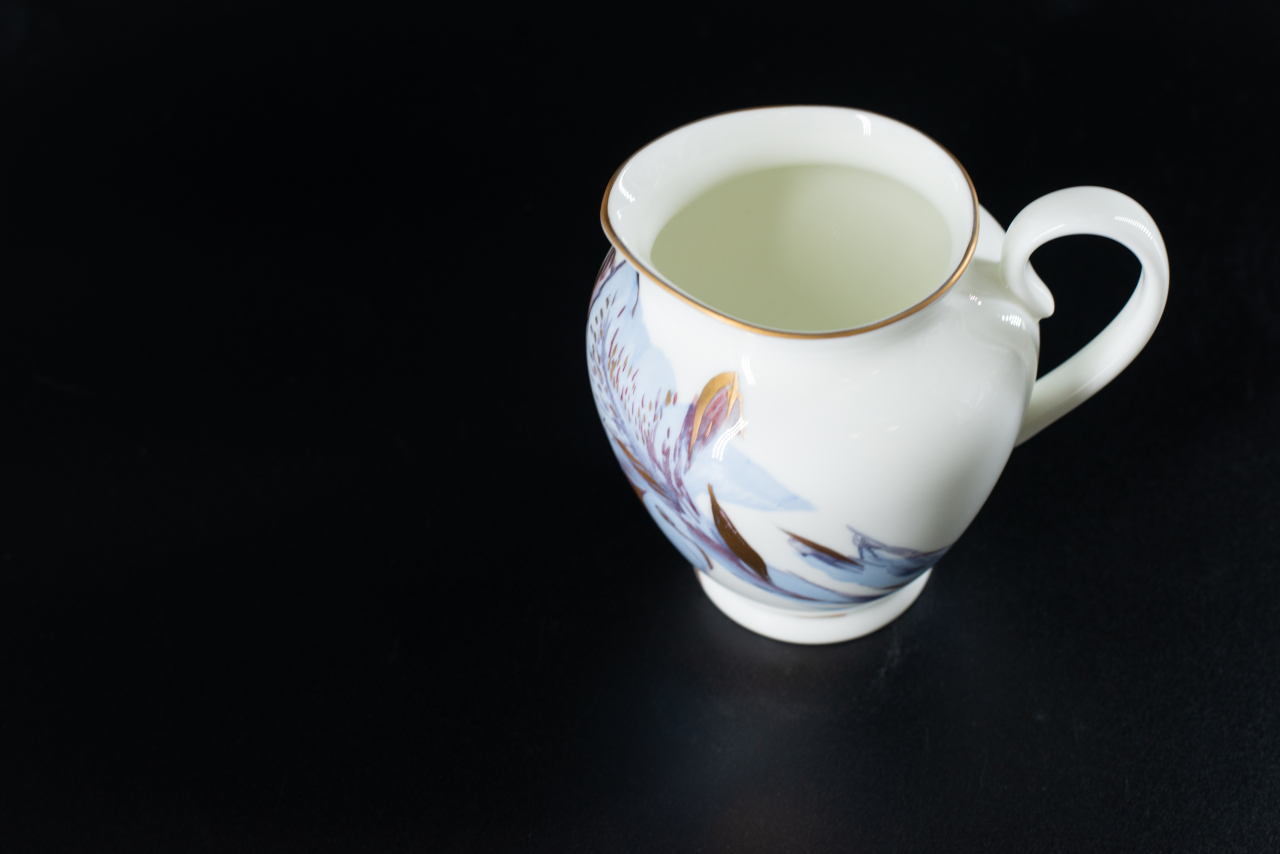 Сливочник 400 мл., форма Весенняя, рисунок  Любимые цветы модерна арт 60.14790.00.1, 