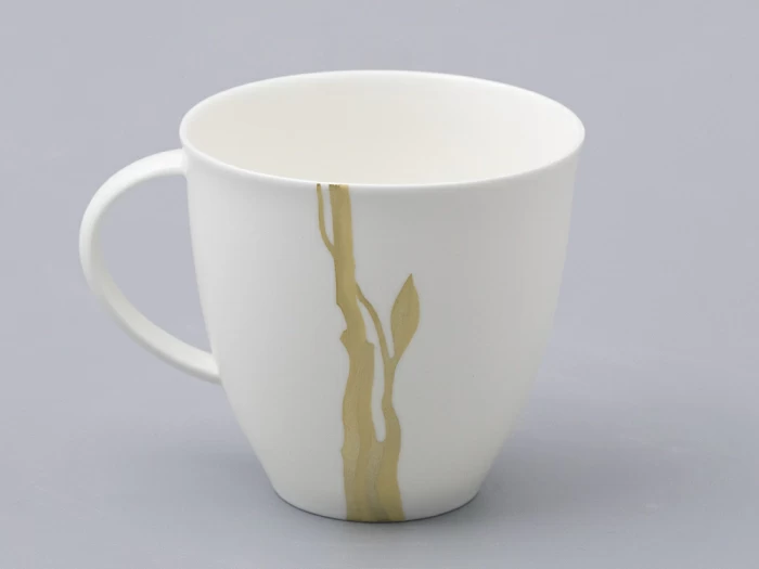 Чашка с блюдцем чайная форма Оливия рисунок Лидия арт. 81.31431.00.1, 