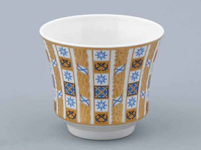 Чашка с блюдцем чайная форма Банкетная рисунок Кронштадт, арт. 81.32241.00.1, 