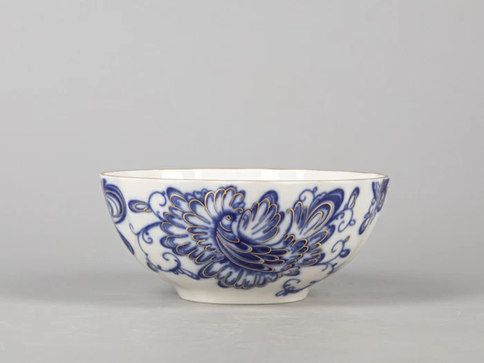 Салатник форма Тюльпан 500 мл, рисунок Поющий сад, арт. 80.41803.00.1, 