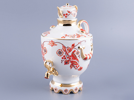 Прибор для вина трехпредметный Веселый самоварчик Русские мотивы арт. 81.10362.00.1