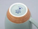 Кружка высокая 400 мл. Душевная кухня рисунок Песчаный пляж арт. 42.00032.00.1, 