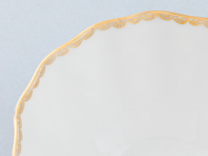 Салатник 500 мл, форма Тюльпан, рисунок Кобальтовая сетка, арт 80.44497.00.1, 