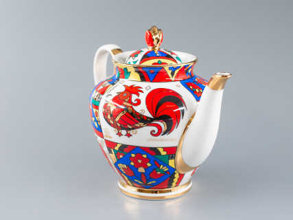 Чайник заварочный форма Весенняя рисунок Народные узоры арт. 80.60809.00.1, 