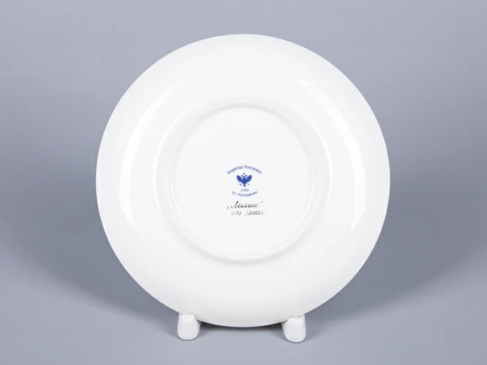 Чашка с блюдцем чайная 300мл, форма Купольная, рисунок Лилии, арт 81.29655.00.1, 