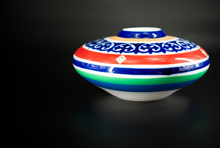 Ваза форма Магнолия рисунок Русский стиль IV арт. 60.10671.00.1