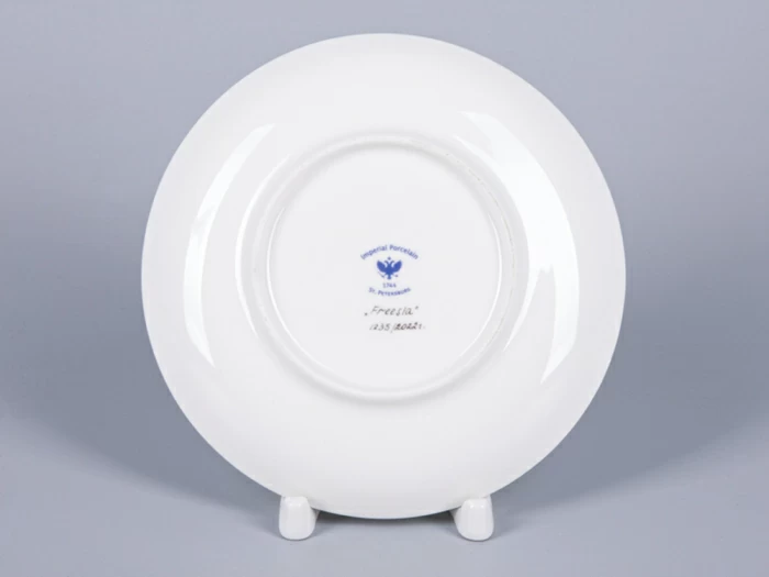 Чашка с блюдцем чайная 300 мл форма Купольная рисунок Freesia арт. 81.29659.00.1, 