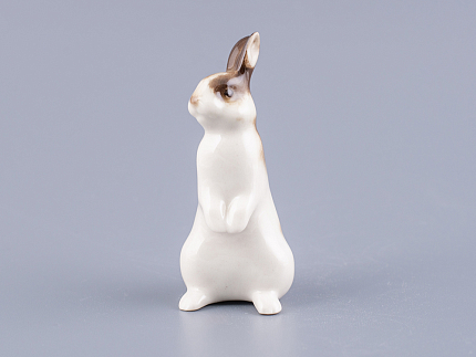 Скульптура Кролик пуша серый арт. 82.69038.00.1