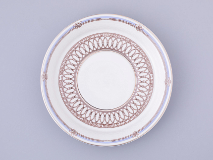 Чашка с блюдцем чайная, форма Гербовая, рисунок Серебряный город 5, арт. 81.32588.00.1