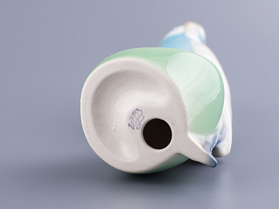 Скульптура форма Волнистый попугайчик рисунок Гоша арт. 82.77223.00.1