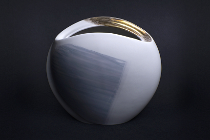 Ваза Атмосферные явления на форме Вечерний цветок  арт 60.15871.00.1