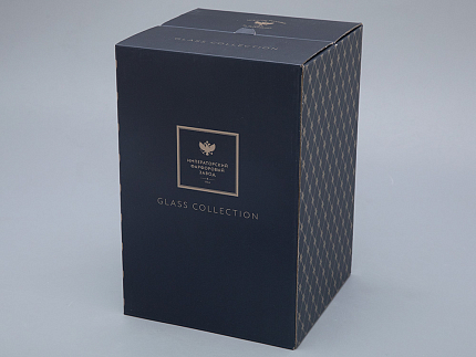 Набор (4 бокала для шампанского) 200 мл, Кобальтовая сетка арт. 14.11005.07