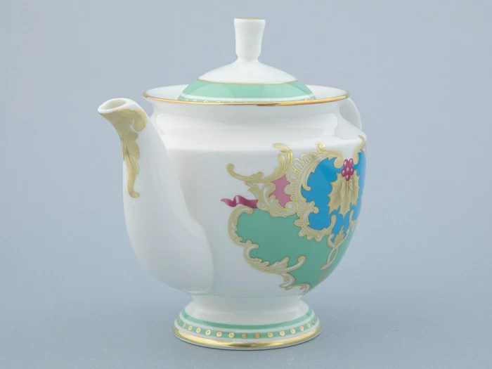 Сервиз чайный форма Айседора рисунок Аквамарин 6 персон 14 предметов арт. 81.30906.00.1, 