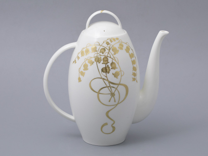 Сервиз чайный на 6 персон, 15 предметов, форма Оливия, рисунок Нежный ландыш, арт 81.31430.00.1, 