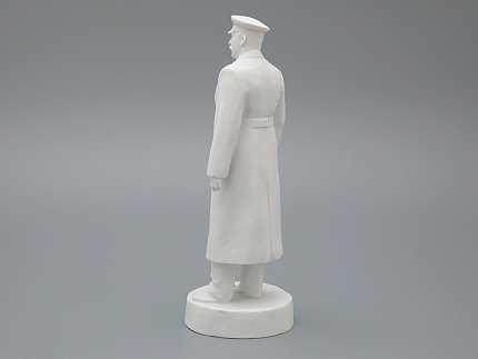 Скульптура Генералиссимус Сталин И.В., в подарочной упаковке, Белый бисквит, арт. 81.33452.00.1