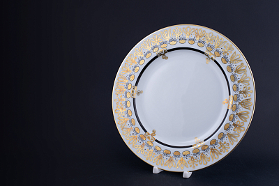 Тарелка 265 мм Русский модерн, на форме Европейская, арт 60.08574.00.5