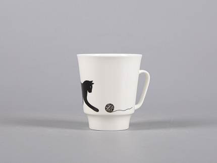 Чашка с блюдцем кофейная 165 мл., форма Майская, рисунок Веселый клубочек арт. 81.30659.00.1