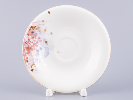 Чашка с блюдцем чайная форма Сад рисунок Фея смелости арт. 81.24851.00.1, 