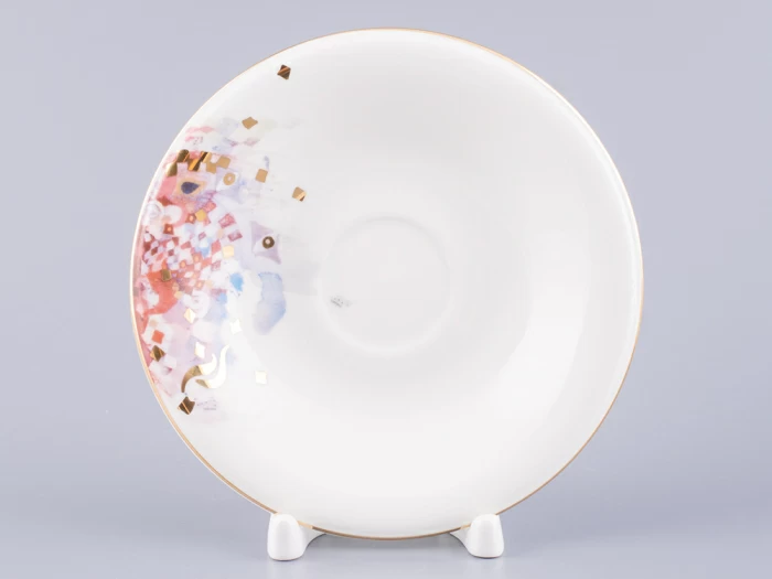 Чашка с блюдцем чайная форма Сад рисунок Фея смелости арт. 81.24851.00.1, 