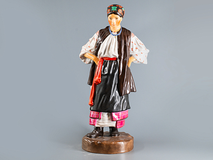 Скульптура Народности России Малороссиянка арт. 82.69842.00.1