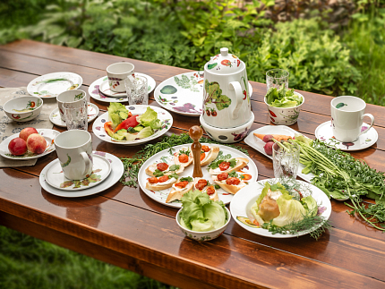 Тарелка 225 мм форма Европейская глубокая Мамина Дача, арт. 80.48015.00.1