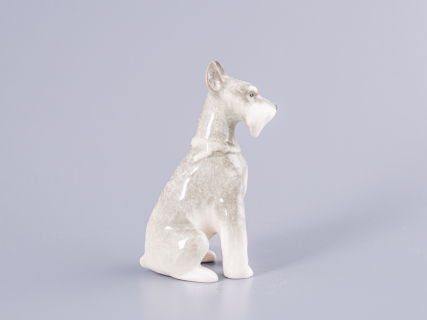 Скульптура Цвергшнауцер сидящий Нора арт. 82.82962.00.1, 