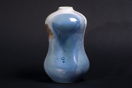 Ваза Атмосферные явления на форме Тыква арт 60.15875.00.1