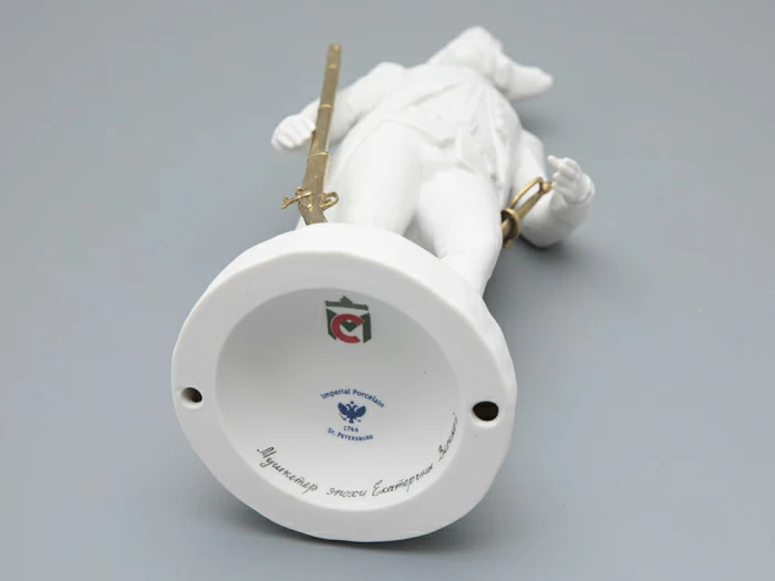 Скульптура Мушкетер эпохи Екатерины Великой, в подарочной упаковке, рисунок Белый бисквит, арт 81.31939.00.1, 