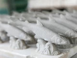 Скульптура Невская корюшка Голубая волна, арт. 82.50075.00.1, 